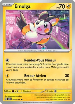Emolga 030/086 — Chaos Rising