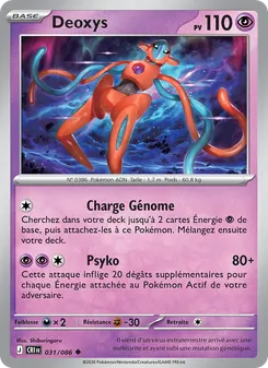 Deoxys 031/086 — Chaos Rising