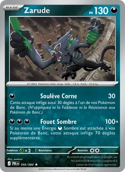 Zarude 056/084 — Pitch Black