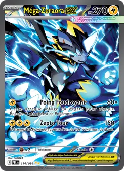 Méga-Zeraora-ex 114/084 — Pitch Black