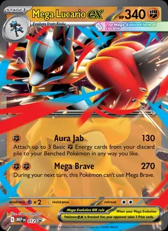 Méga-Lucario-ex 012 — MEP Black Star Promos