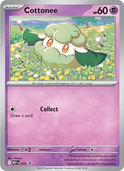 Cottonee 018 — MEP Black Star Promos