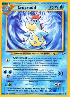 Crocrodil 31/111 — Neo Genesis