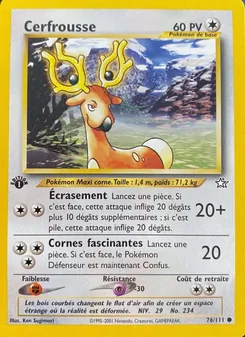 Cerfrousse 76/111 — Neo Genesis