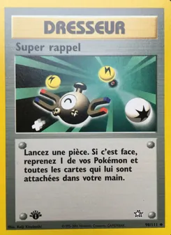 Super rappel 98/111 — Neo Genesis