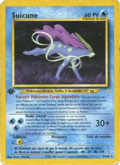 Suicune 27/64 — Neo Revelation