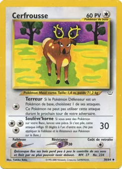 Cerfrousse 38/64 — Neo Revelation
