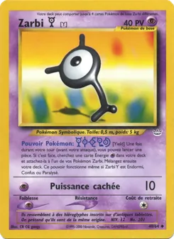 Zarbi Y 40/64 — Neo Revelation