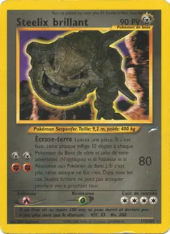 Steelix brillant 112/105 — Neo Destiny