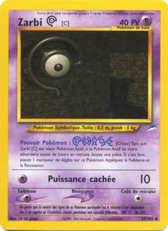 Zarbi C 57/105 — Neo Destiny