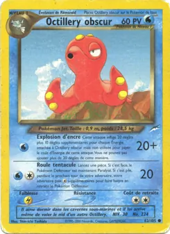 Octillery obscur 62/105 — Neo Destiny