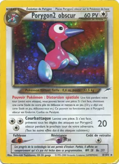 Porygon2 obscur 8/105 — Neo Destiny