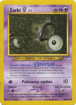 Zarbi V 89/105 — Neo Destiny