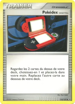 Pokédex HANDY910is 114/127 — Platinum