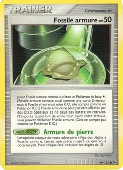 Fossile Armure 119/127 — Platinum