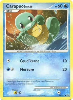 Carapuce 96/127 — Platinum