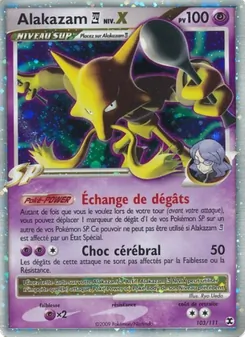 Alakazam 4 Niv. X 103/111 — Rising Rivals
