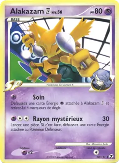 Alakazam 4 Niv. 56 38/111 — Rising Rivals