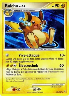Raichu 77/147 — Supreme Victors