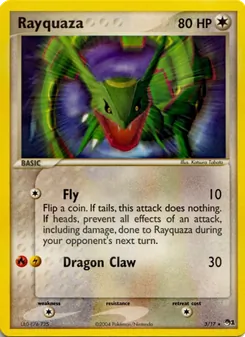 Rayquaza 3/17 — POP Series 1