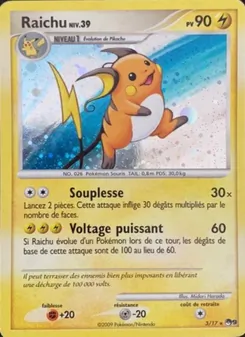 Raichu 3/17 — POP Series 9