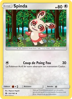 Spinda 102/149 — Sun & Moon