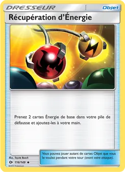 Récupération d’Énergie 116/149 — Sun & Moon