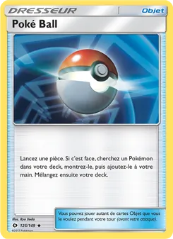 Poké Ball 125/149 — Sun & Moon