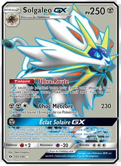 Solgaleo GX 143/149 — Sun & Moon