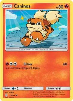 Caninos 21/149 — Sun & Moon