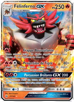 Félinferno GX 27/149 — Sun & Moon