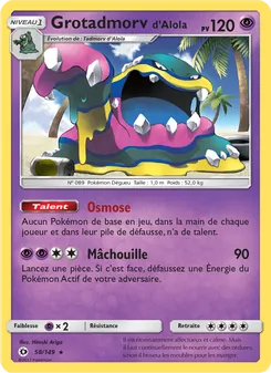 Grotadmorv d’Alola 58/149 — Sun & Moon