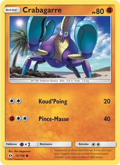 Crabagarre 72/149 — Sun & Moon