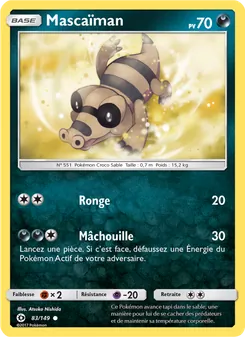 Mascaïman 83/149 — Sun & Moon