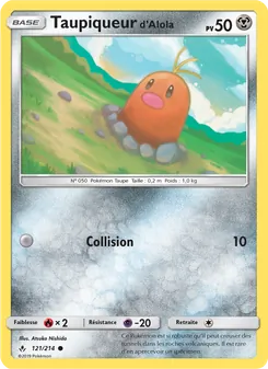 Taupiqueur d’Alola 121/214 — Unbroken Bonds