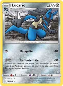 Lucario 126/214 — Unbroken Bonds