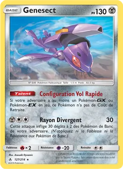 Genesect 127/214 — Unbroken Bonds