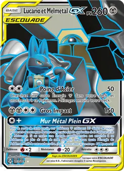 Lucario et Melmetal GX 203/214 — Unbroken Bonds
