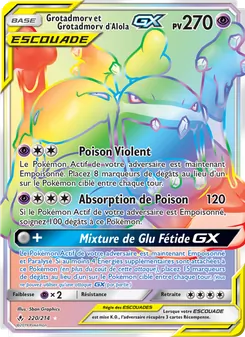 Grotadmorv et Grotadmorv d’Alola GX 220/214 — Unbroken Bonds