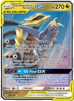 Carchacrok et Giratina GX 146/236 — Unified Minds