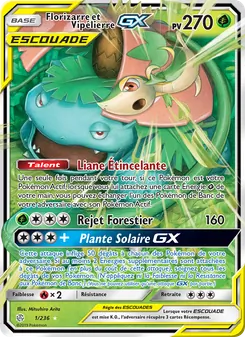 Florizarre et Vipélierre GX 1/236 — Cosmic Eclipse