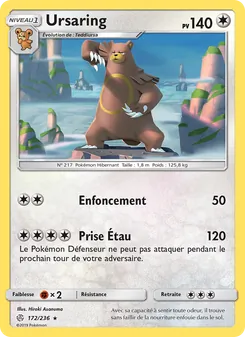 Ursaring 172/236 — Cosmic Eclipse