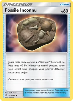 Fossile Inconnu 207/236 — Cosmic Eclipse