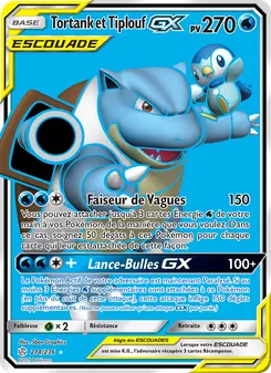 Tortank et Tiplouf GX 214/236 — Cosmic Eclipse