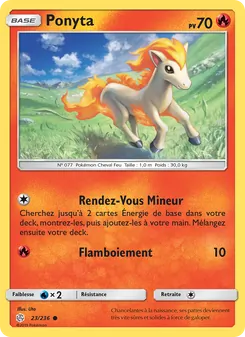 Ponyta 23/236 — Cosmic Eclipse