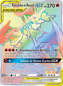 Dracaufeu et Roussil GX 251/236 — Cosmic Eclipse