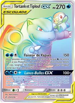 Tortank et Tiplouf GX 253/236 — Cosmic Eclipse