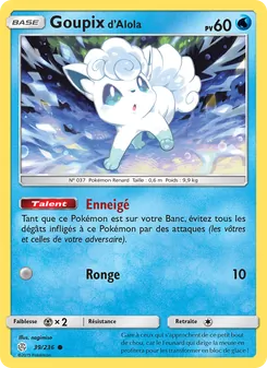 Goupix d’Alola 39/236 — Cosmic Eclipse