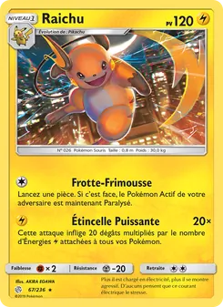 Raichu 67/236 — Cosmic Eclipse