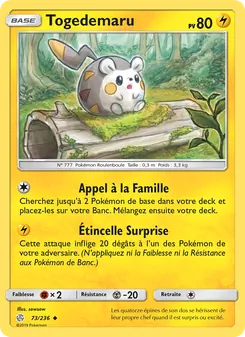 Togedemaru 73/236 — Cosmic Eclipse